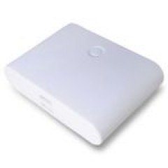 Универсальный Банк заряда (PowerBank) @LUX™ PowerLux ALP-100B/W  10'000mAh (out 2*5V: 1A, 2A)  Black Acrylic