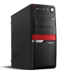 Корпус Miditower CMC-SM160 BlackRed ATX (CM-PS500w smart)