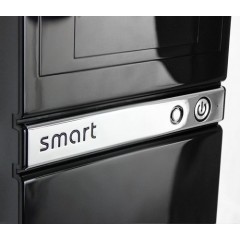 Корпус Miditower CMC-SM601 black/silver ATX (CM-PS400w smart)
