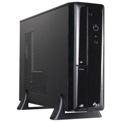 Корпус @LUX CLF-812 Black (Desktop),2USB+audio, mATX/mITX