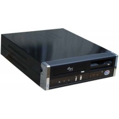Корпус @LUX CLF-810 (Desktop), 2USB+audio, без БП
