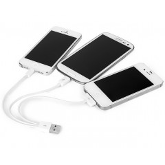 Кабель 4в1 USB to Lightning 8p, micro USB, 30p Apple, Samsung. Адаптер-ЗУ для iPhone 3/4/4s/5, Samsung Galaxy Tab
