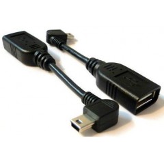 Переходник @LUX™ OTG mini USB to USB гибкий