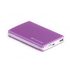 Универсальный Банк заряда (PowerBank) @LUX™ PowerLux ALP-102R/102V 10'000mAh (out 2*5V: 1A, 2A) Aluminum Red metal