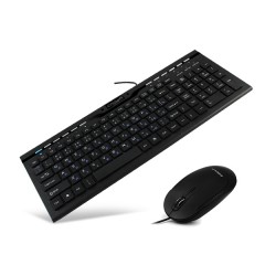Клавиатура+мышь CMMK-855 black, USB