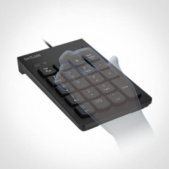 Міні-клавіатура @LUX™ KL-003 NumPad Slim, Black, USB