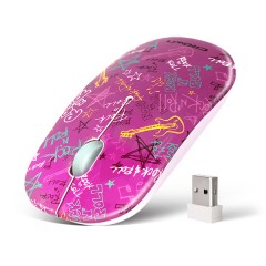 Беспроводная мышь CMM-924W (pink)