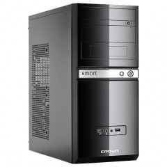 Корпус Miditower CMC-SM601 black/silver ATX (без БП)