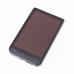 Солнечная батарея + USB-Зарядка + Аккумулятор: 2600mAh/5.5V Black Aluminium; 6 переходников  питания