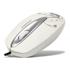 Компьютерная мышь CMM-52 ( white and silver)