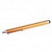 Стилус-Ручка @LUX для всех TOUCHSCREEN: Цветной металлический, по форме шариковой ручки; 110мм; RetailPack