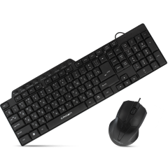 Клавиатура+мышь CMMK-520 black, USB